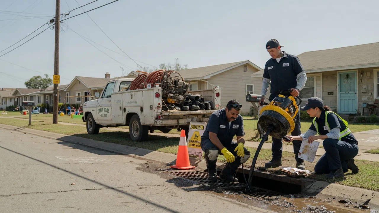 Drain Cleaning in La Harpe, KS near me